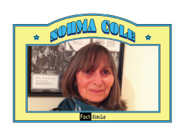 Norma Cole Poetry Trading Card