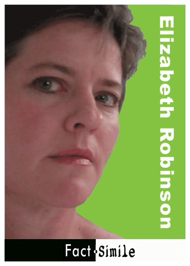 Elizabeth Robinson Poetry Trading Card