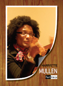 Harryette Mullen Poetry Trading Card