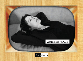 Vanessa Place Poetry Trading Card