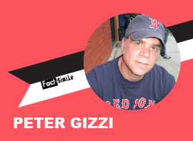 Peter Gizzi Poetry Trading Card