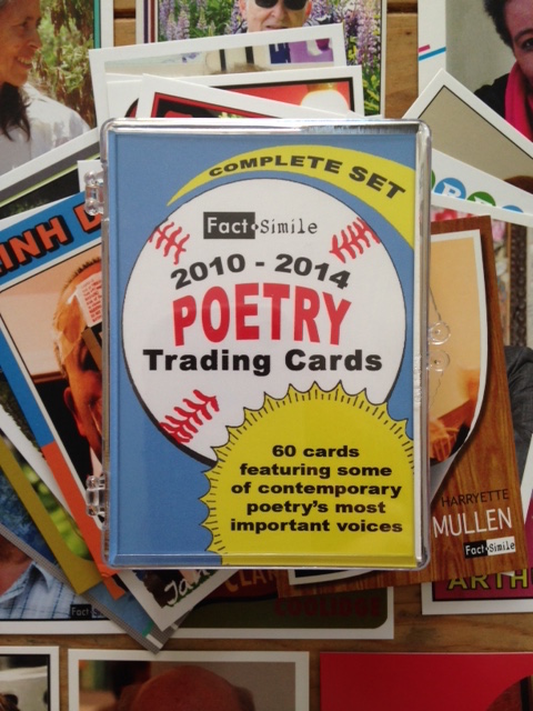 Poetry Trading Cards from Fact-Simile Editions